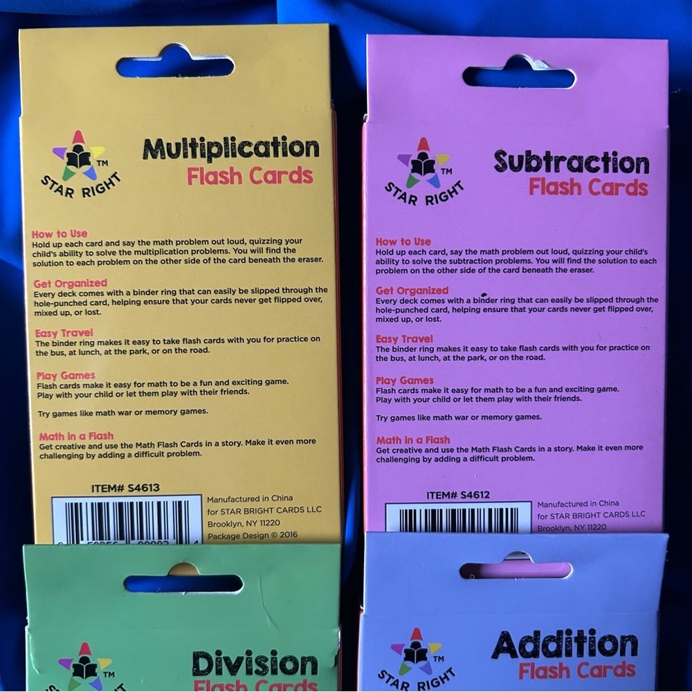 Multi-Math Flash Cards - Picture 11 of 12
